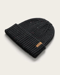 Kids Hawthorne Fleck Beanie in Black