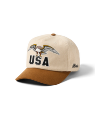 USA Baseball Hat Brown