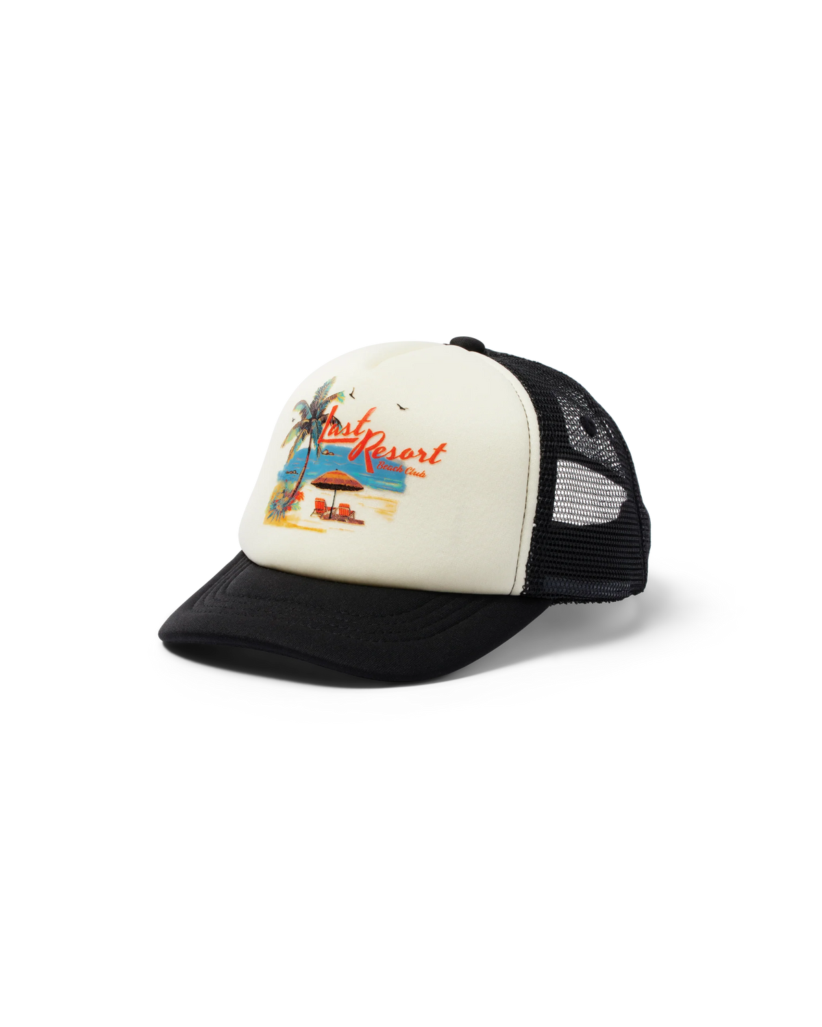 Kids Last Resort Scenic Foam Trucker Hat Black