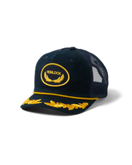 Captain Trucker Hat in Navy